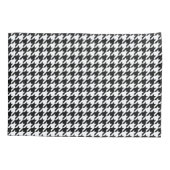 Klassieke houndstooth-vormgeving Dogstooth check-d Kussensloop (Achterkant)