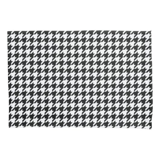 Klassieke houndstooth-vormgeving Dogstooth check-d Kussensloop (Voorkant)