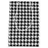 Klassieke houndstooth-vormgeving Dogstooth check-d Medium Cadeauzakje (Achterkant)