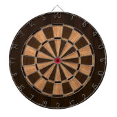 Klassieke houten dartboard dartbord (Voorkant)