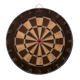 Klassieke houten dartboard dartbord
