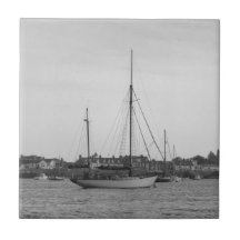 Klassieke houten jacht