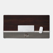 Klassieke houten tint verbrande Hickory Bureaumat (Keyboard & Muis)