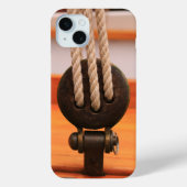 Klassieke houten zeilboot iPhone Case (Achterkant)