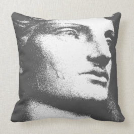 Klassieke houtskool kussen