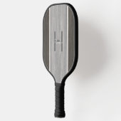 Klassieke houtsreep Teak Cedar Omgekeerd Pickleball Paddle (Links)