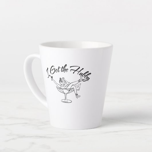 Klassieke Hubby Mok voor Passen getrouwd (Linkerhoek)