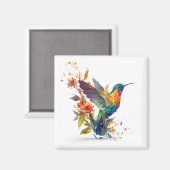 Klassieke Humminbird koelkastmagneet Magneet (Voorkant / Achterkant)