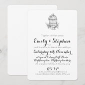 Klassieke huwelijkswedstrijd - Aangepersonaliseerd Kaart (Voorkant / Achterkant)