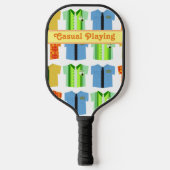 Klassieke iconen van Mode Statement Style Pickleball Paddle (Voorkant)