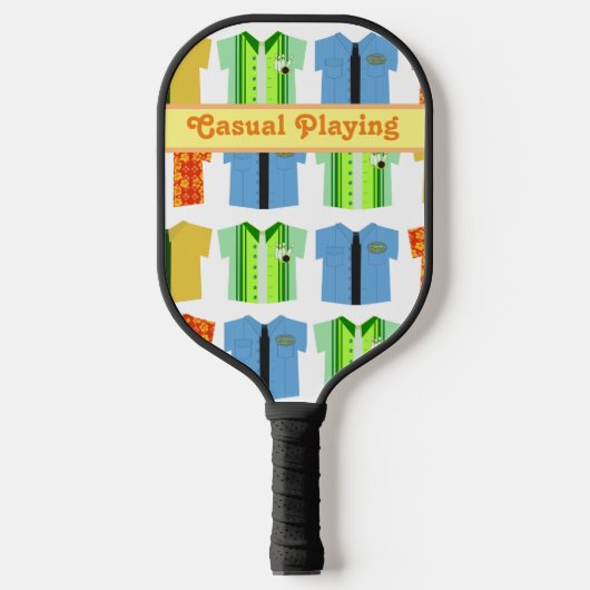 Klassieke iconen van Mode Statement Style Pickleball Paddle (Voorkant)