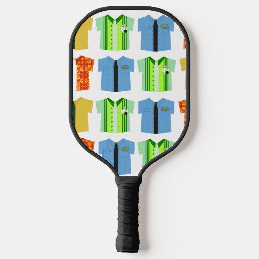 Klassieke iconen van Mode Statement Style Pickleball Paddle (Achterkant)