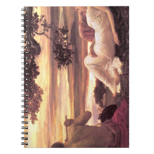 Klassieke Idyll (door Frederic Leighton) Notitieboek (Voorkant)