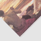 Klassieke Idyll (door Frederic Leighton) Tissuepapier (Detail)