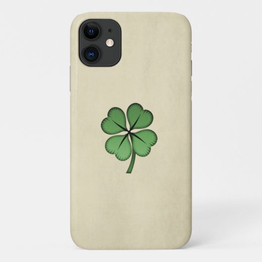 Klassieke Ierse Lucky Shamrock Case-Mate iPhone Case (Achterkant)
