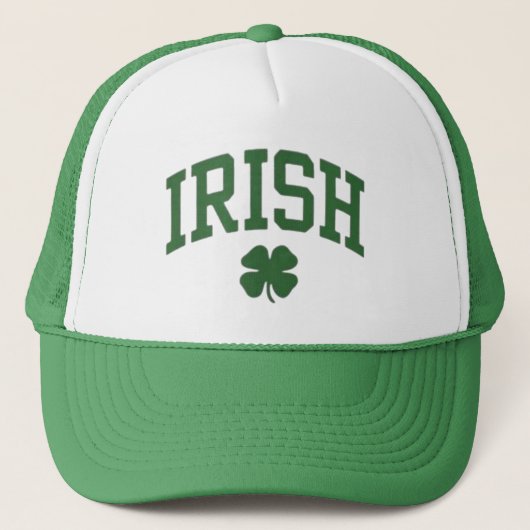 Klassieke Ierse trots Shamrock - St. Patrick's Day Trucker Pet (Voorkant)