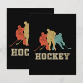 Klassieke  IJshockey stijl (Voorkant / Achterkant)