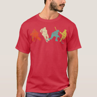 Klassieke IJshockey stijl T-shirt