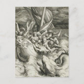 Klassieke illustratie briefkaart (Voorkant)