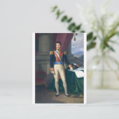 Klassieke illustratie briefkaart (Staand voorkant)