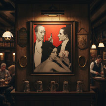 Klassieke illustratie door W.T. Benda Klassiek dra