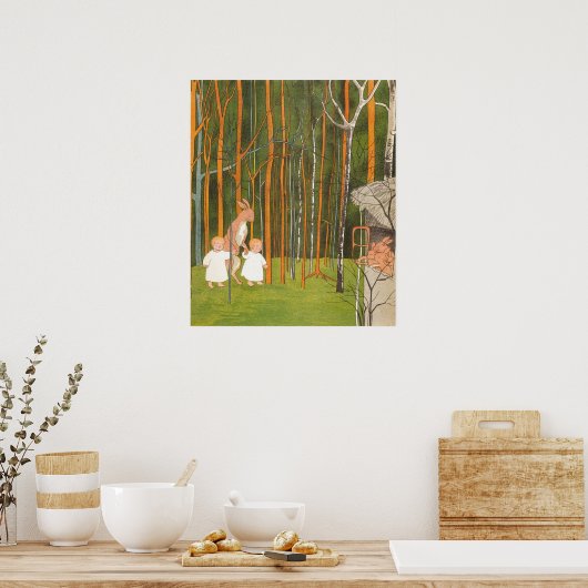 Klassieke Illustratie Sibylle Von Olfers Poster (Keuken)