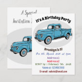 Klassieke illustratie van de cartoon van de bestel kaart (Voorkant / Achterkant)