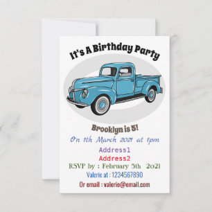 Klassieke illustratie van de cartoon van de bestel kaart