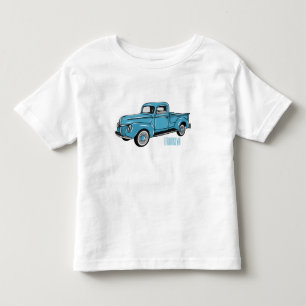 Klassieke illustratie van de cartoon van de bestel kinder shirts