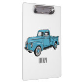 Klassieke illustratie van de cartoon van de bestel klembord (Rechts)