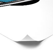 Klassieke illustratie van de cartoon van de bestel perfect poster (Hoek)