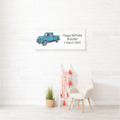 Klassieke illustratie van de cartoon van de bestel spandoek (Insitu)