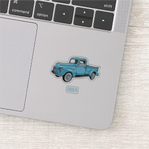 Klassieke illustratie van de cartoon van de bestel sticker