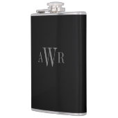 Klassieke Initialen EDITABLE KLOR-maatkolf Heupfles (Links)