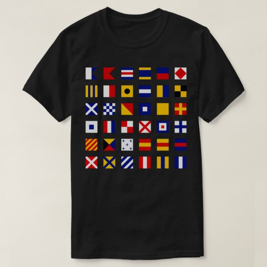 Klassieke inktvlaggen TShirt (Design voorkant)