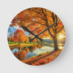 Klassieke Interieur Home Klok "Herfststijl"
