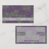 Klassieke interieur Visitekaartjes. Visitekaartje (Voorkant / Achterkant)