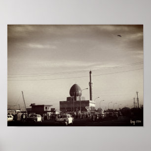 Klassieke Irak Bagdad Buniya Moskee Poster