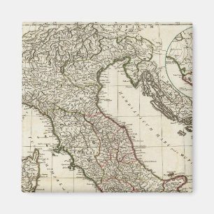 Klassieke Italiaanse kaart Magneet
