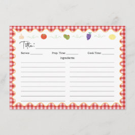 Klassieke Italiaanse keuken recept Kaart