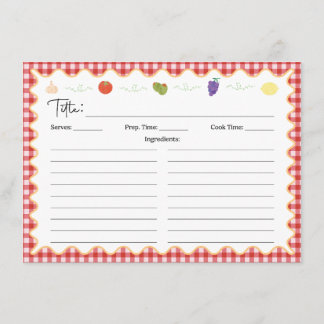 Klassieke Italiaanse keuken recept Kaart