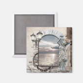 Klassieke Italiaanse Kunstmagneet Magneet (Voorkant / Achterkant)