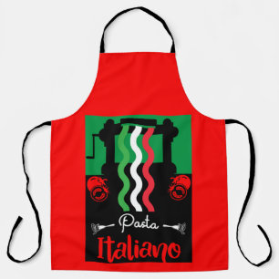 Klassieke Italiaanse Pasta Keuken Gift Schort