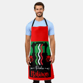 Klassieke Italiaanse Pasta Keuken Gift Schort (Gedragen)