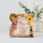 Klassieke Italiaanse uitnodiging voor het testen v (Staand voorkant)