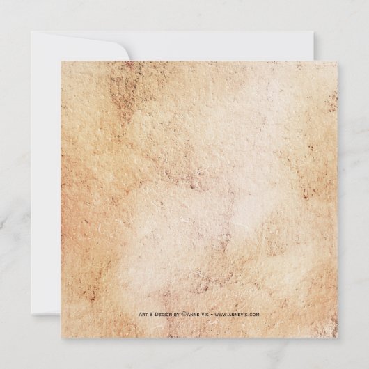 Klassieke Italiaanse uitnodiging voor het testen v (Achterkant)