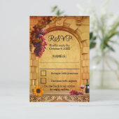 Klassieke Italiaanse wijnmakerij of wijngaard RSVP (Staand voorkant)