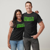 Klassieke Ithaca is Gorges Kelly Green Classic T-S T-shirt (Unisex)