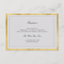 Klassieke Ivoren Nepgouden Elegante Trouwreceptie