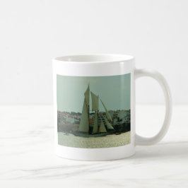 Klassieke jacht koffiemok